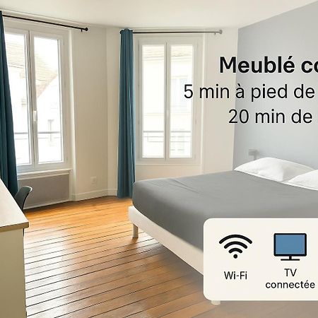 Appartement Maciet 4- Centre Ville Meaux-Gare-Disney Bagian luar foto
